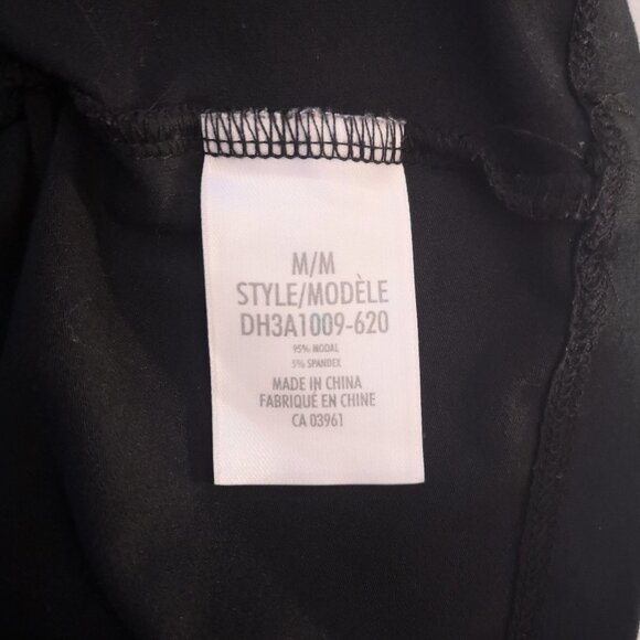 2/$30.00 - Denver Hayes Soft Ladies Black Long Sleeve Round Neck Top - Picture 4 of 9